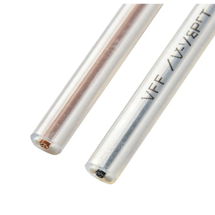 Yapon tipli PVC İzolyasiyalı Yastı İkinüvəli Tel (VFF/VHF)